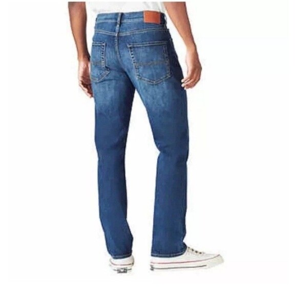 Lucky Brand Men’s Jeans 410 Athletic Straight 36/29 Medium Blue 5 Pocket Cowboy - Picture 2 of 13